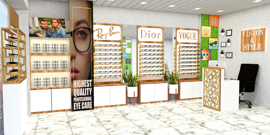 Transform Your Optical Showroom designing with Woodonz