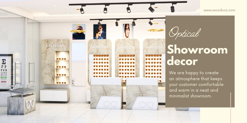 Transform Your Optical Showroom designing with Woodonz